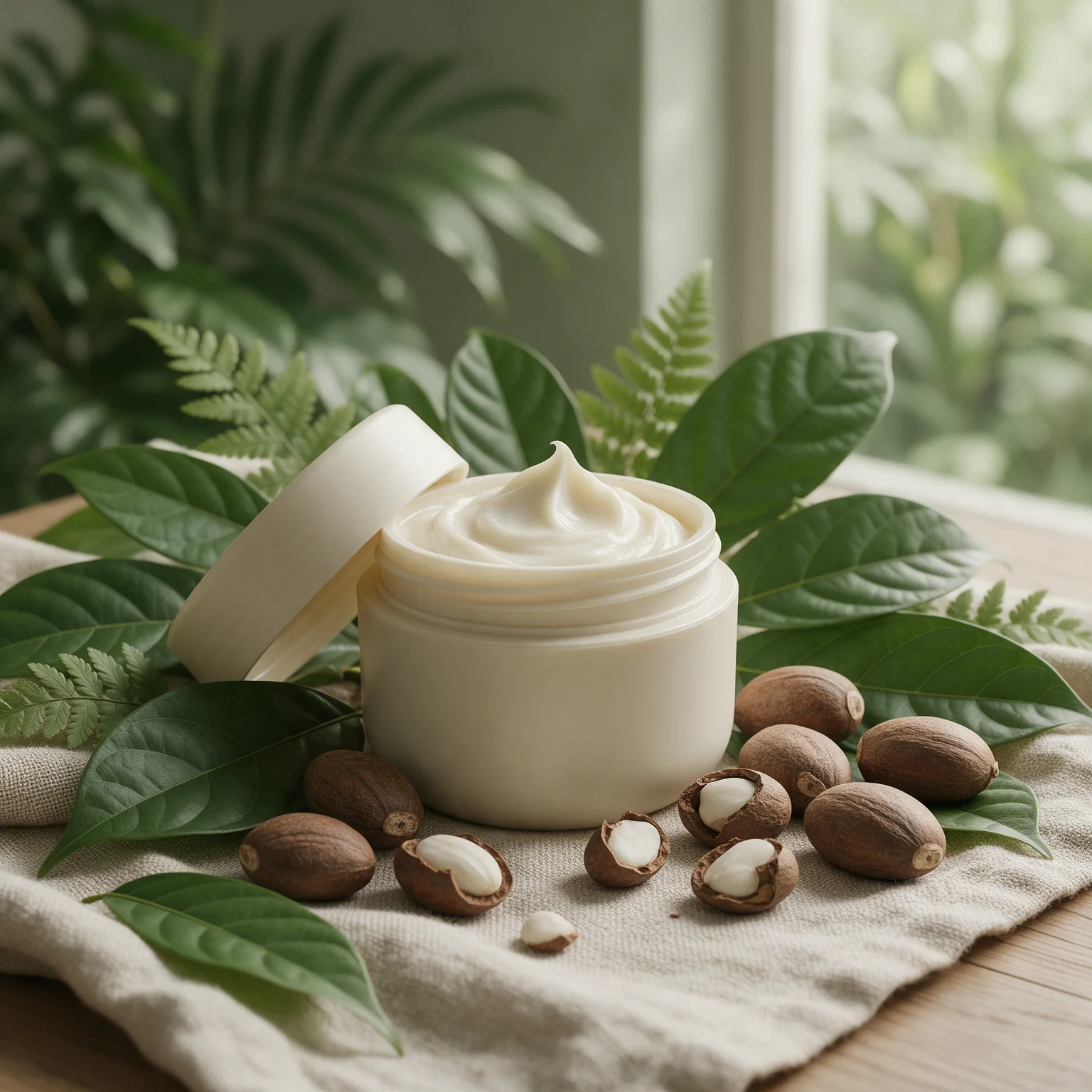 Creme botânico com cupuaçu utilizado no protocolo Raiz