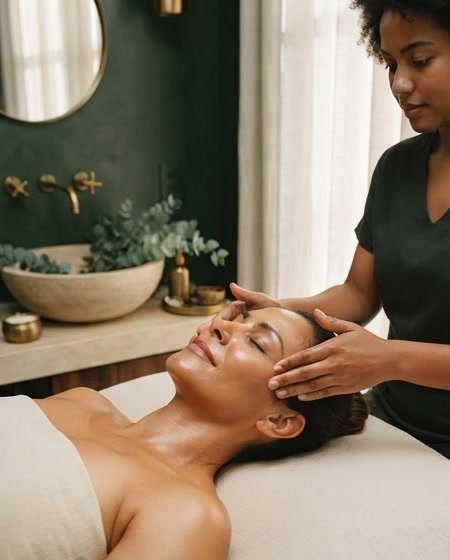 Ritual facial de luminosidade